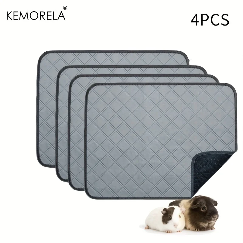 4PCS Washable Guine… - image