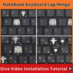 Yedek klavye tuş anahtar kap & makas klip & menteşe HP HP 840 G7 840 G8 845 G7 845 G8 745 G7 745 G8 zbook14 G7 G8 klavye
