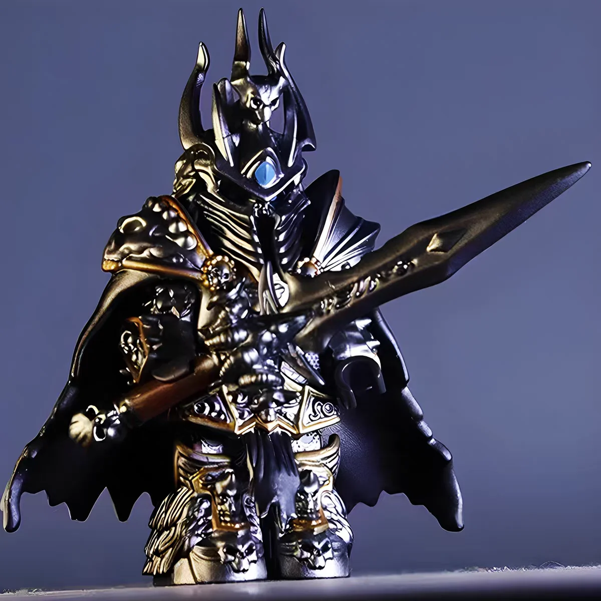 شخصية ليتش كينج مع حلقة درع الطاقة والتجميع المغناطيسي لعبة مجسمة حافظة كمبيوتر قطعة عرض هدية عيد ميلاد للأولاد #1