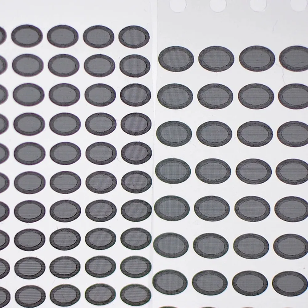 20Pcs Oval Shape Earphones Filter Mesh Earbuds Dust Proof Mesh In Ear Tuning Mesh Filter Earphones Case Cover