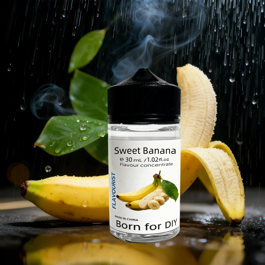 Flavourist Banana Water Solubility Flavor Concentrate 10ml 30ml 50ml 100ml In Bottle For Diy Add Aroma Flavor