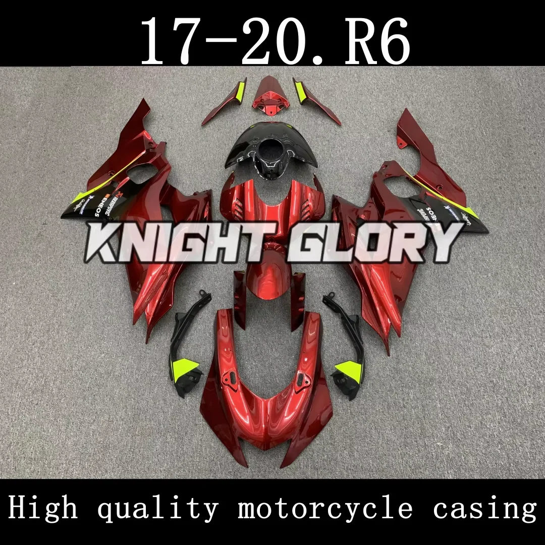 

Suitable for YZF-R6 YZF R6 2017 2018 2019 2020 Motorcycle Shell Fairing Spoiler Bodywork Set