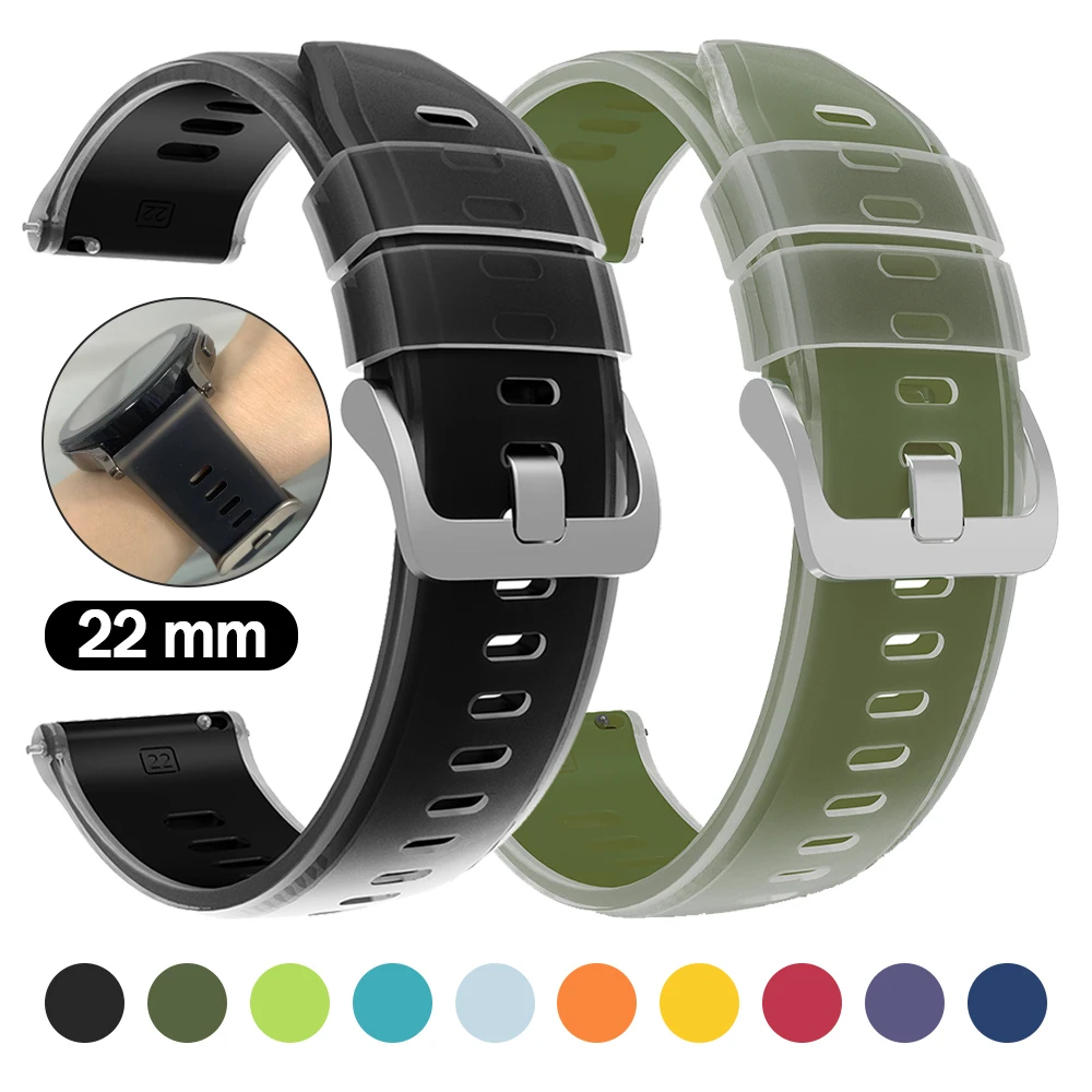 22Mm Sport Silicone…