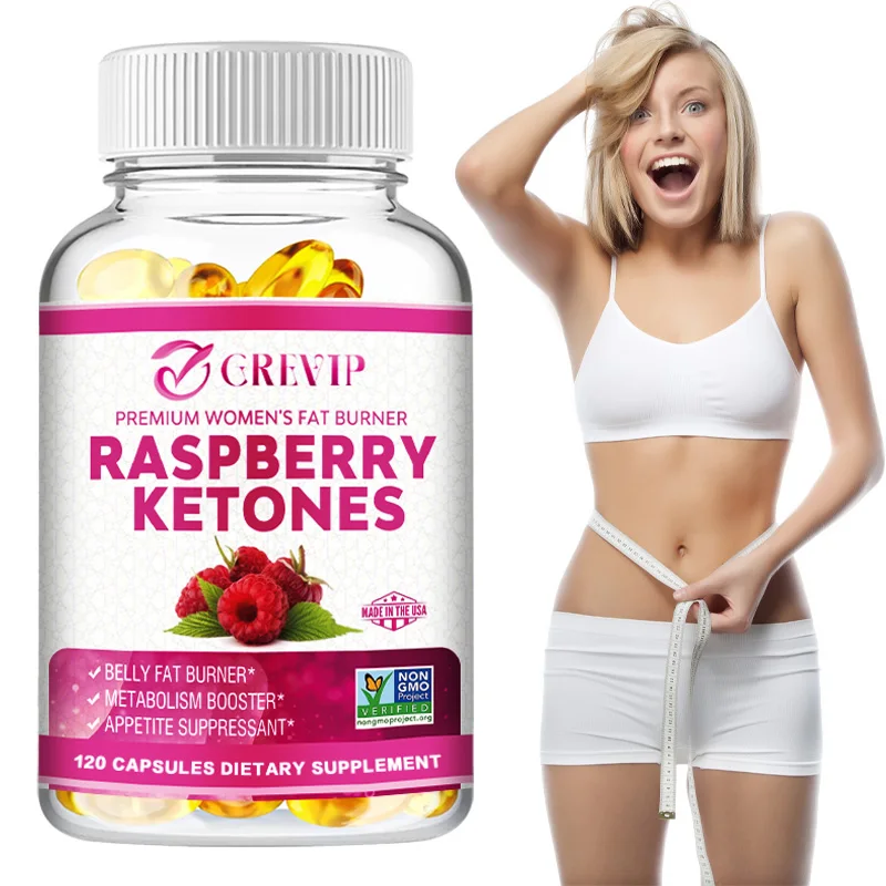 

Raspberry Ketones - Antioxidant, Metabolism, Weight Management, Boosts Energy Levels, Appetite Suppressant, Non-GMO