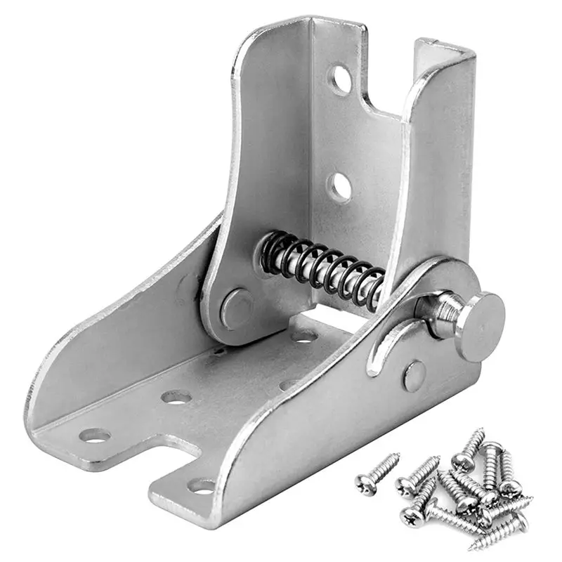 ABRE-Folding Legs Support Bracket 90° Lock Extension Self Lock Hinges For Folding Feet Folding Kitchen Bed Folding Tables