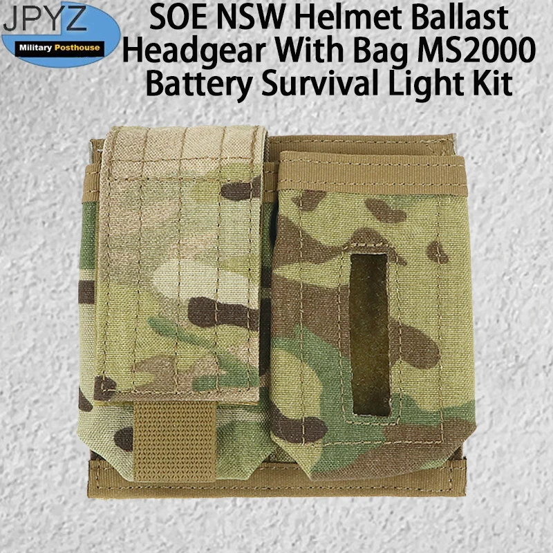 SOE NSW خوذة الصابورة القبعات مع حقيبة MS2000 مجموعة إضاءة البقاء على قيد الحياة
