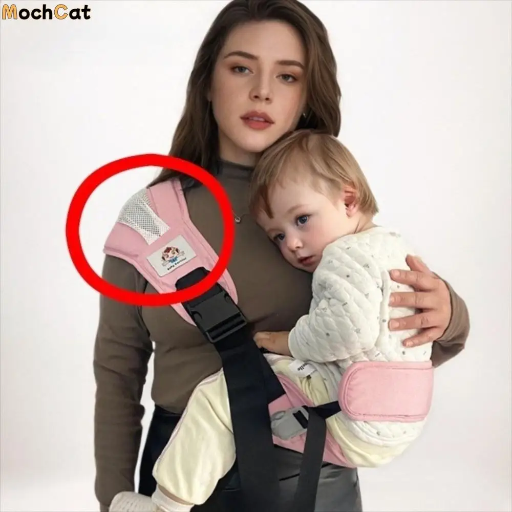

Newborn Front Holding Baby Wrap Carrier Infant Kangaroo Bag Cotton Infant Backpacks Horizontal Holding Type Mesh