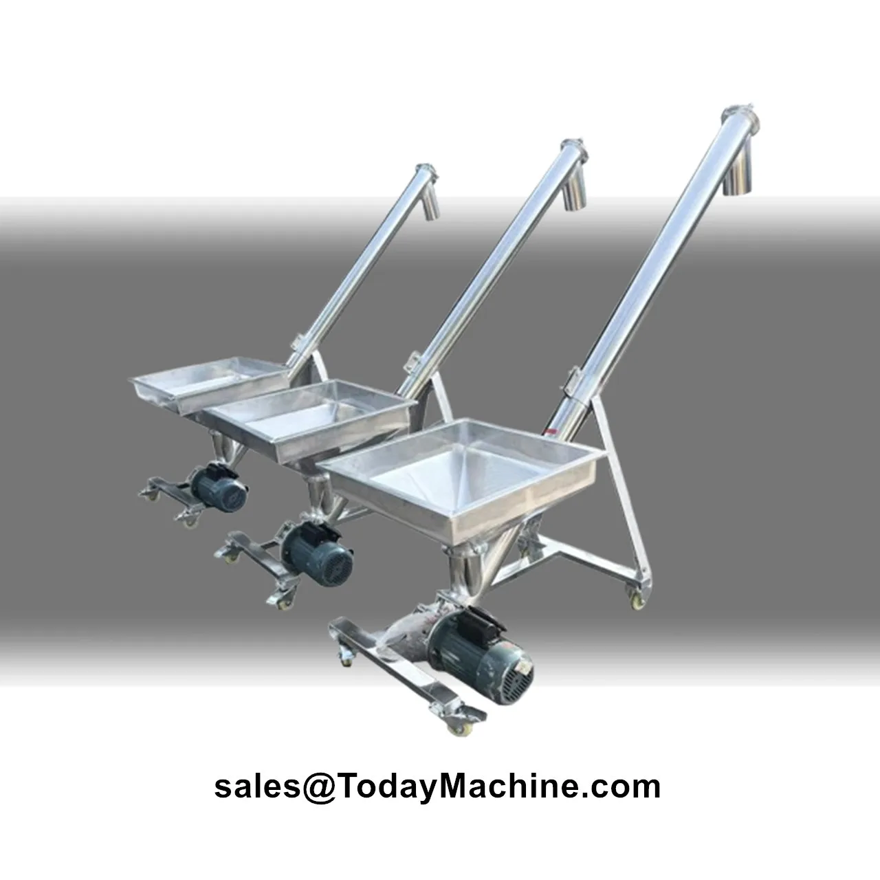 Automatic Milk Protein Cocoa Coffee Washing Spice Powder Screw Conveyor