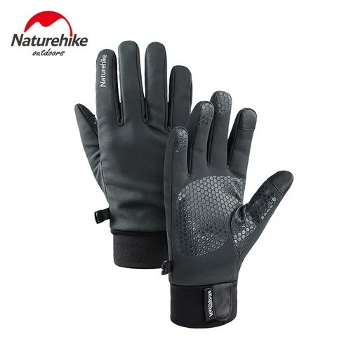 Naturehike-guantes deportivos impermeables para mantener el calor, guantes de invierno para hombre y mujer, guantes para senderismo y escalada al aire libre, guantes para ciclismo y motocicleta