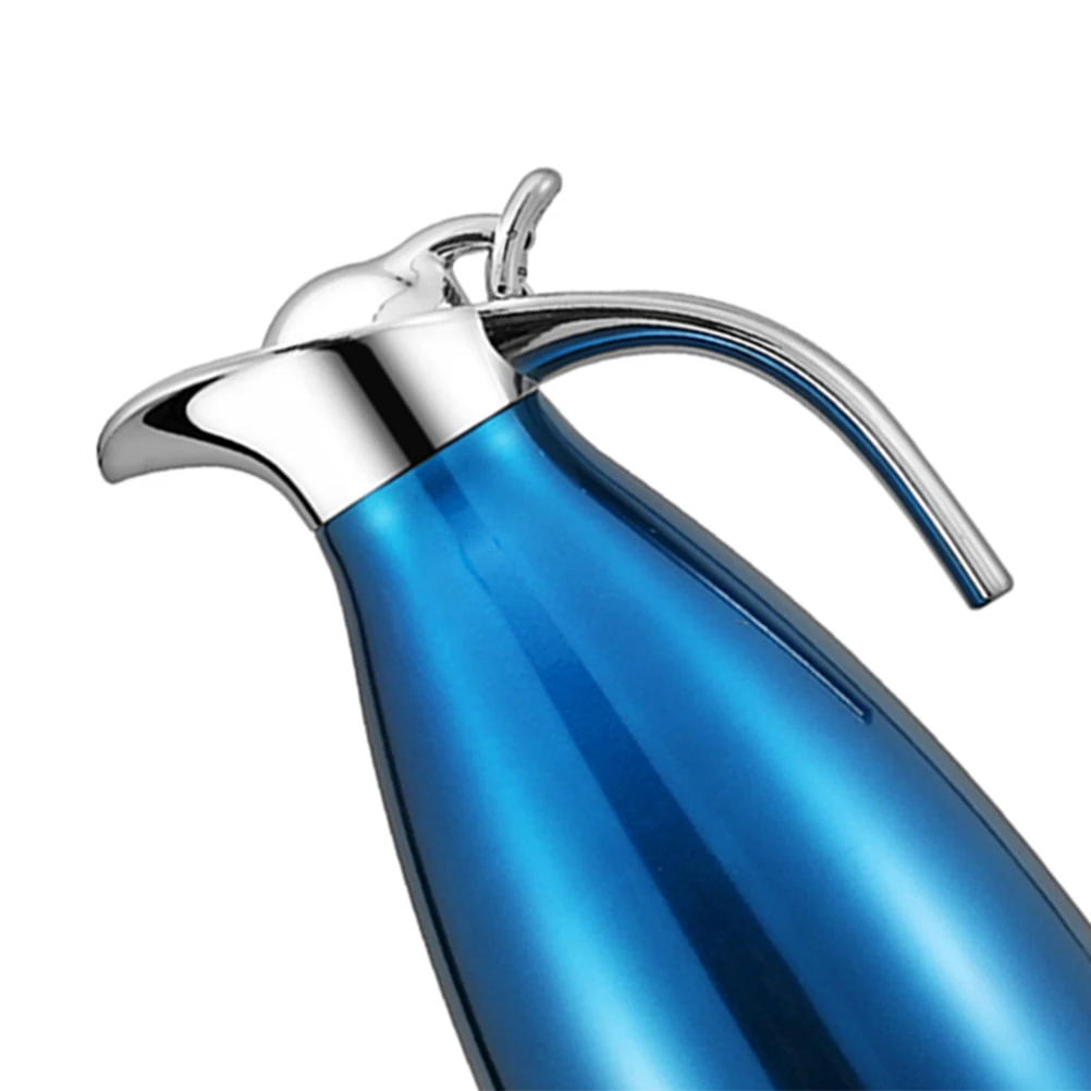 

1.5L Stainless Steel Cold Water Pot Double Wall Insulated Thermal Bottle For Home Office Travel Leakproof Water Container