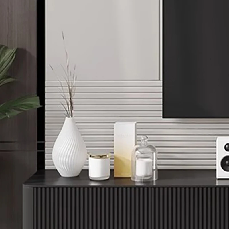 Meuble Tv minimaliste Morden, style nordique Premium, avec tiroirs, Meuble de luxe tendance, Meuble de Salon de télévision pour Salon