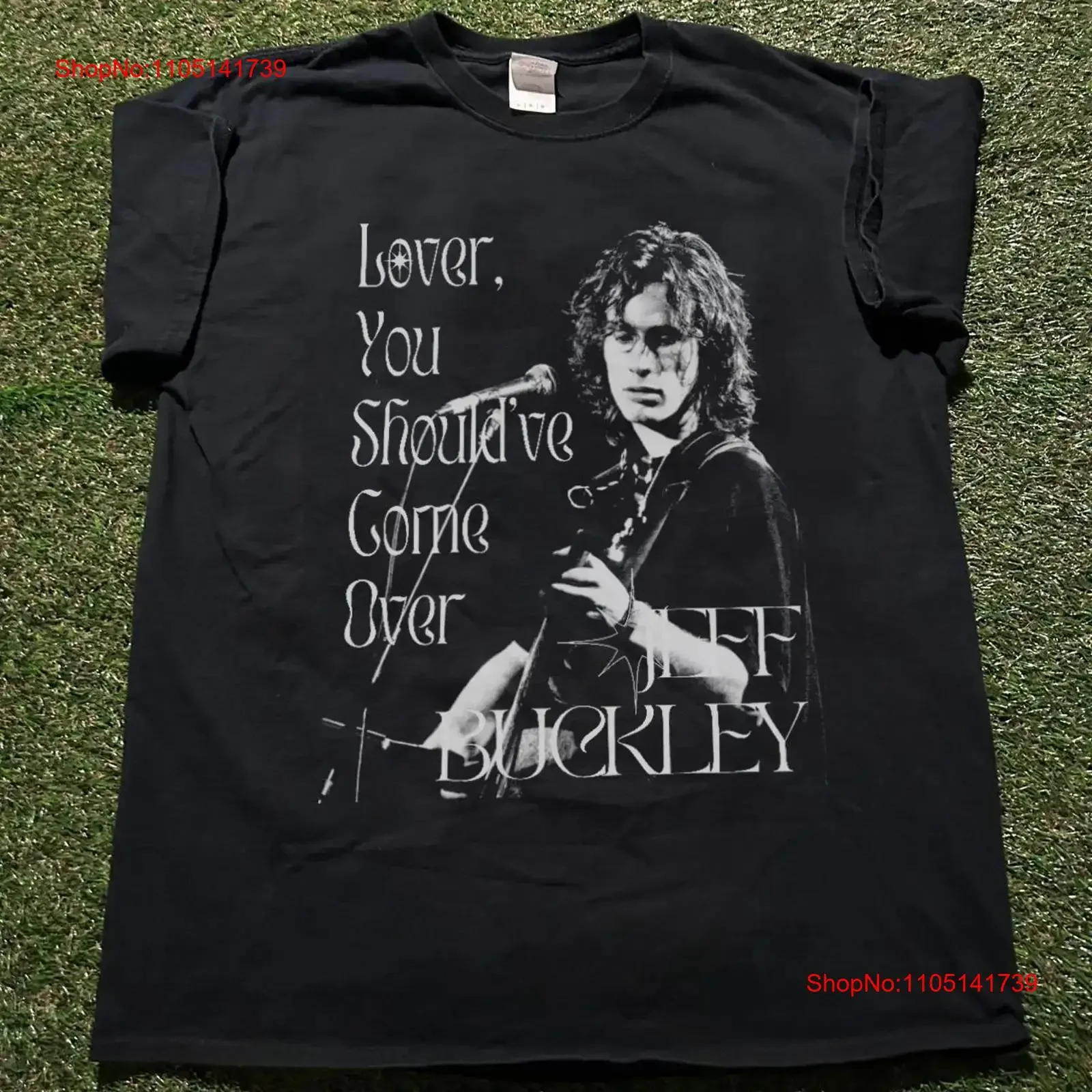 

Jeff Buckley T Shirt Basic Style Black KH14442 vintage Washed fashion graphic streetwear Soft Casual Stylish Comfortable