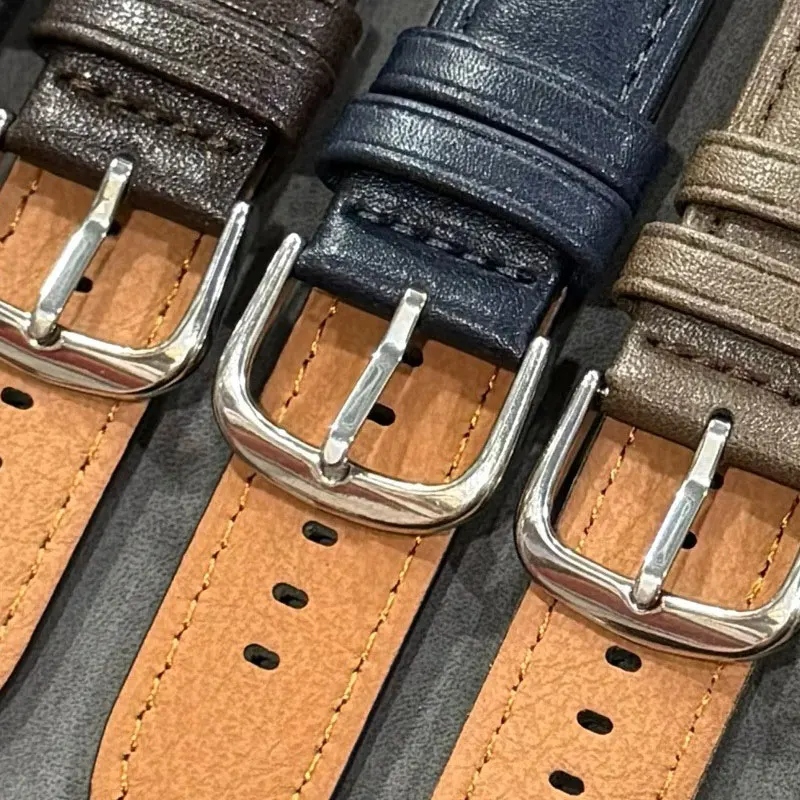 FUYIJIA جديد مخصص نابا جلد البقر الساعات 316L دبوس من الفولاذ المقاوم للصدأ مشبك حزام 12 مللي متر 14 مللي متر 16 مللي متر 18 مللي متر 20 مللي متر 22 مللي متر لينة معصمه