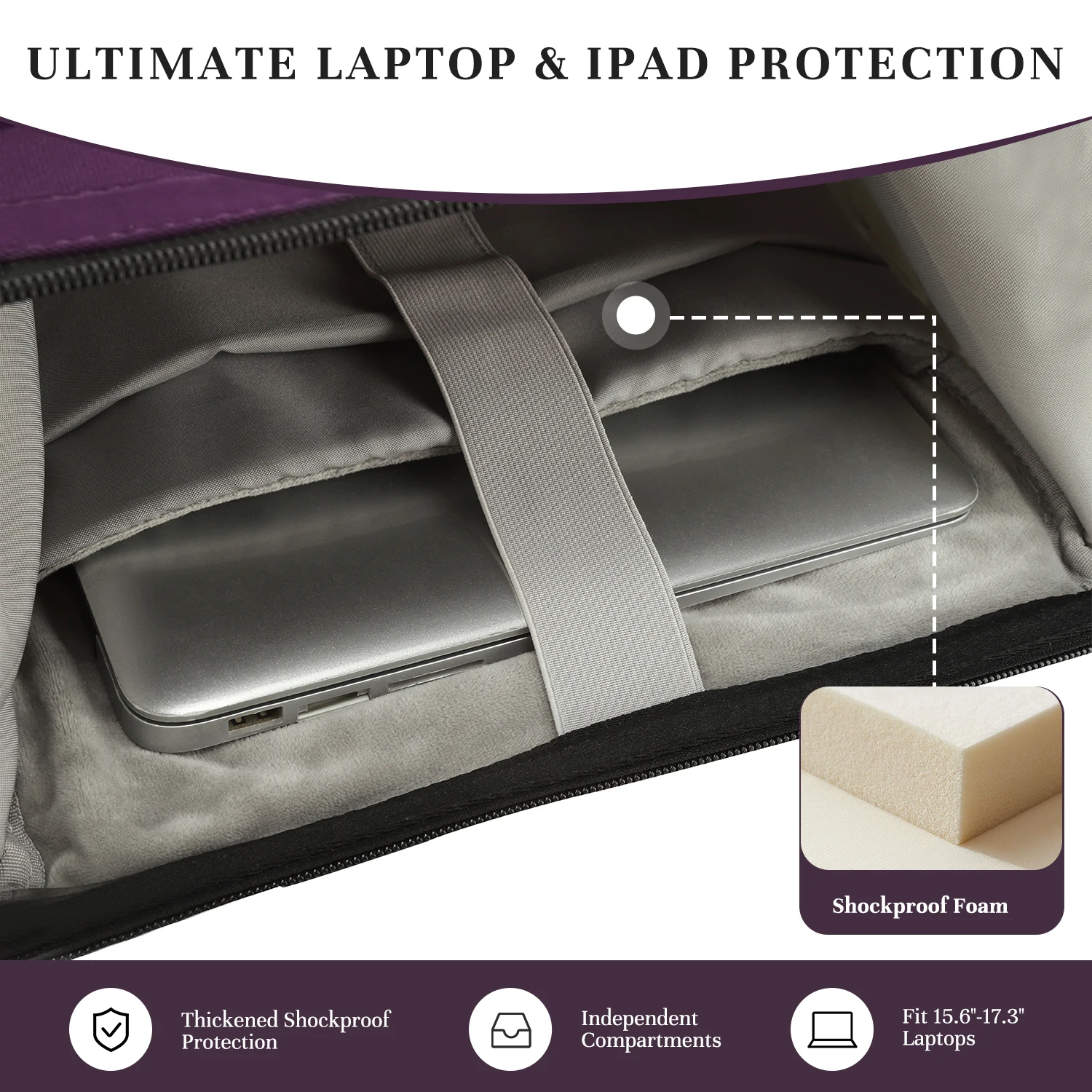 Timeet 15.6 بوصة/17 بوصة الرجال محمول على ظهره USB شحن الرجال حقيبة السفر سعة كبيرة مقاوم للماء حقيبة أمتعة الأعمال #6