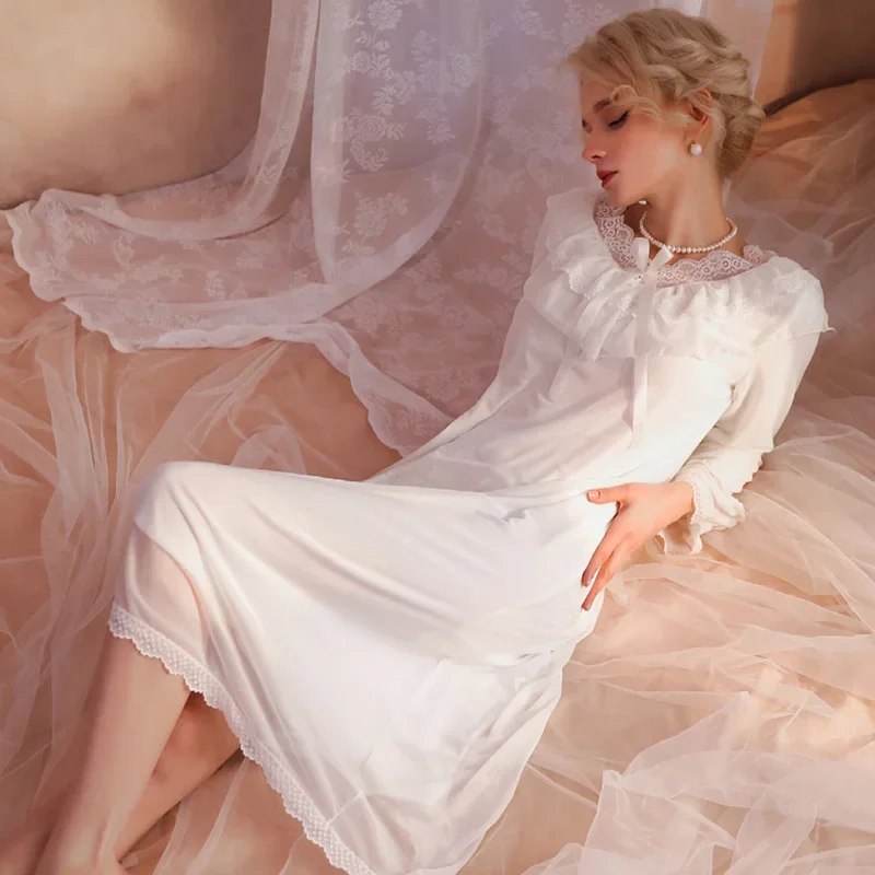 

40-80 кг, кружевное женское платье большого размера, сексуальное женское белье, эротическое кружево, свободный ночной халат, женская ночная пижама, аксессуары для платья с длинными рукавами