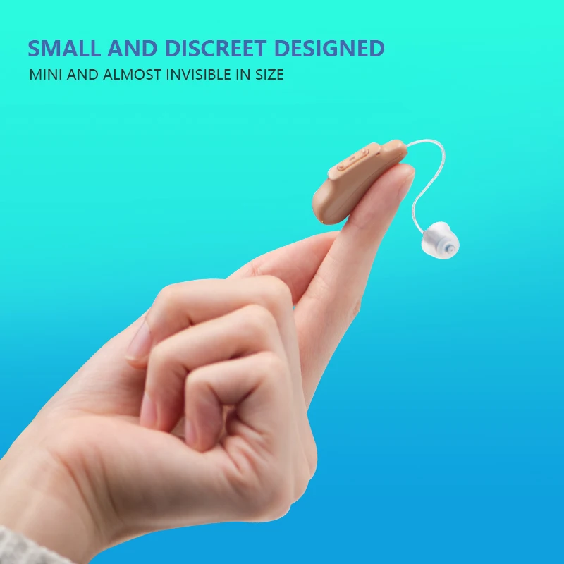 Hot Sell Rechargeable Digital Hearing Aid for Hear Disable Person App Programmable Hearing Aids