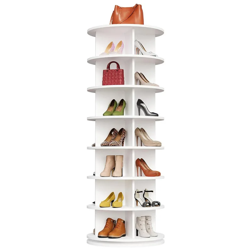 

Rotating multi-layer shoe , bag display , children's picture book , creative bookshelf, floor-to-ceiling