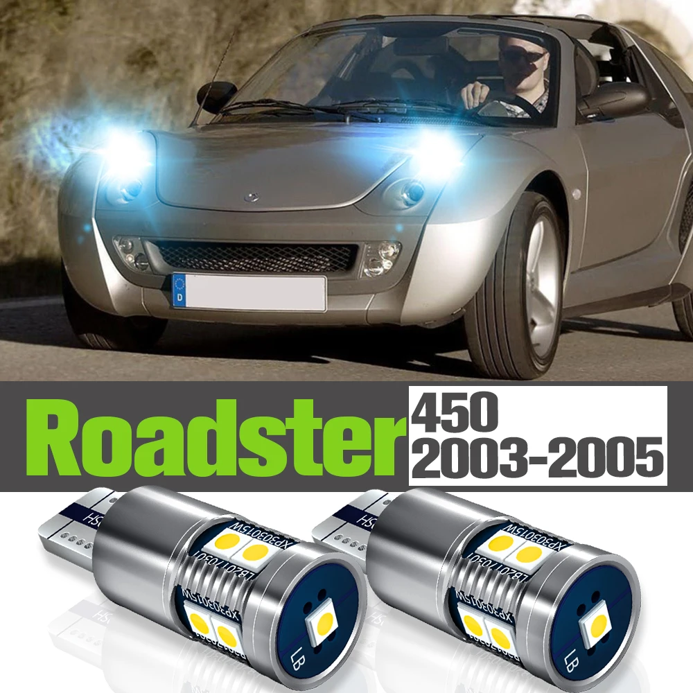 2x LED Parking Light Accessories Clearance Lamp For Smart Roadster 452 2003 2004 2005