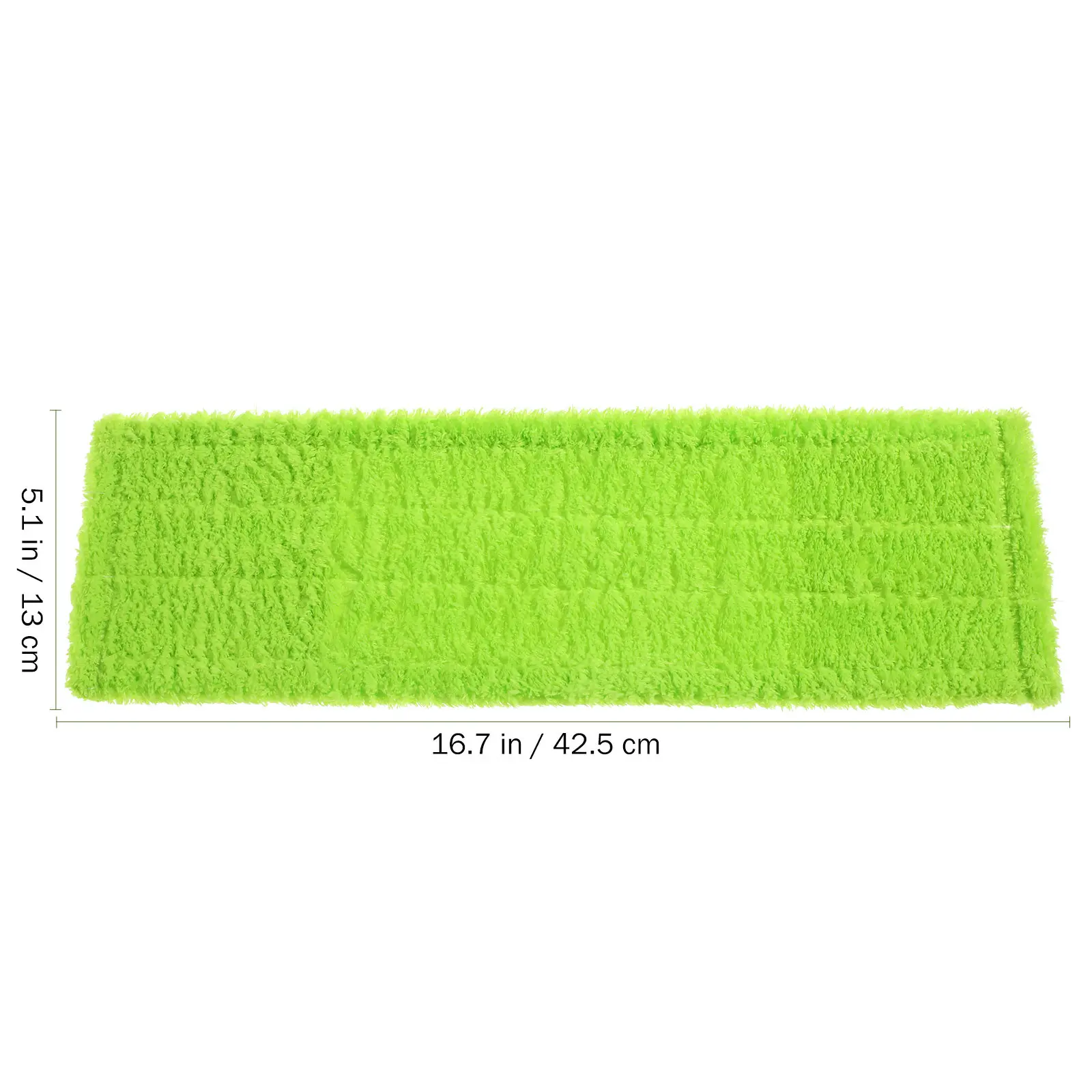 Microfiber Mop Pad Coral Fleece Thick Highly Absorbent Reusable Replacement Head for Household Cleaning Refillable Microfiber