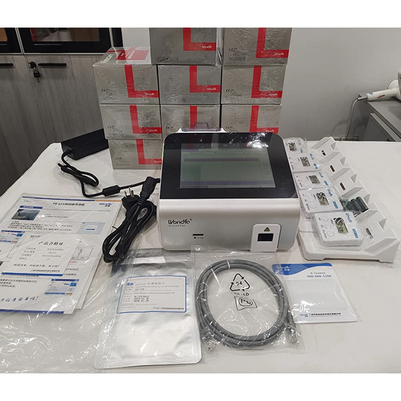 System analizy Wondfo Finecare Immunoassay FIA Meter Plus FS-113 FS-114 Przenośny analizator chemiczny Test Hormone Progestrone