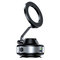 2025 NEW X98 Electric Vacuum Suction Cup Car Phone Holder Rotation Strong Magnetic Foldable Stand for iphone 12-16 Pro Xiaomi