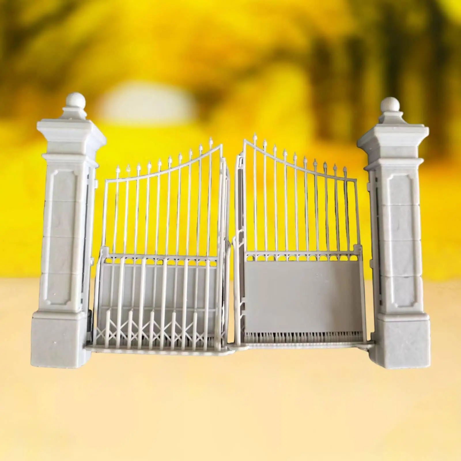 1/35 Gate Model Resin Miniature Diorama Building Rustic DIY Garden Gate