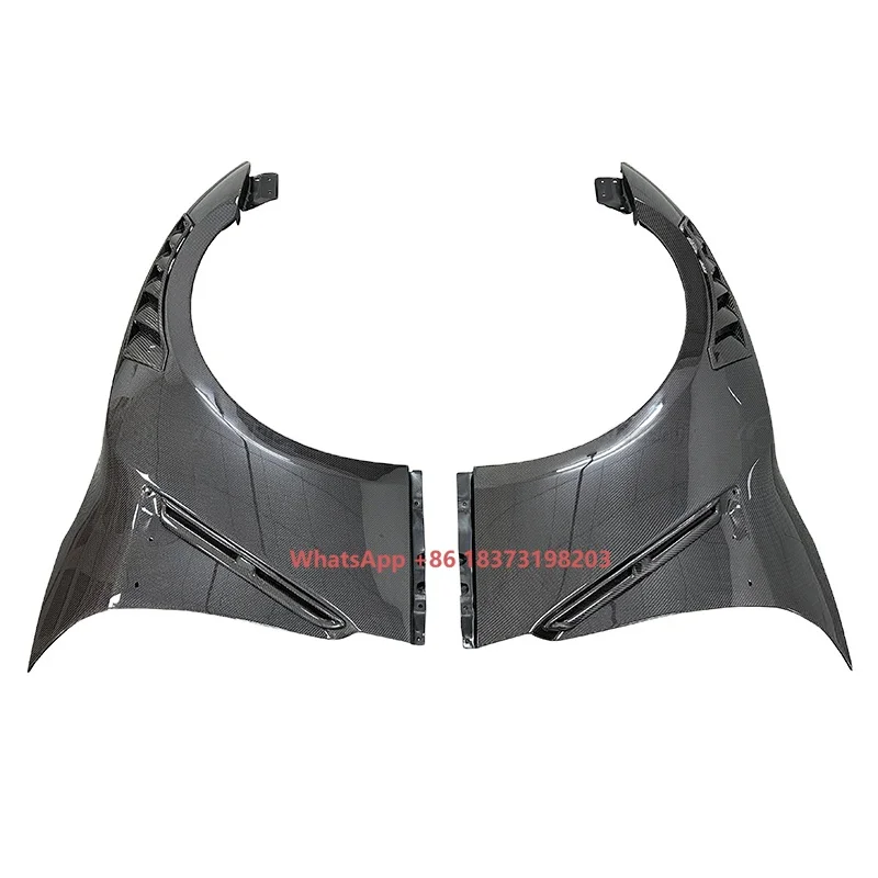 

Переднее крыло из углеродного волокна в стиле Nismo 2020, комплект кузова Nissan GTR R35, карбоновое волокно 2008-2019 гг.