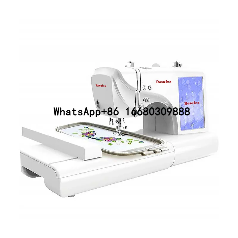 

Rosatex Es5 Multifunction 3D embroidery sewing machine commercial automatic embroidery machine computerized for garments