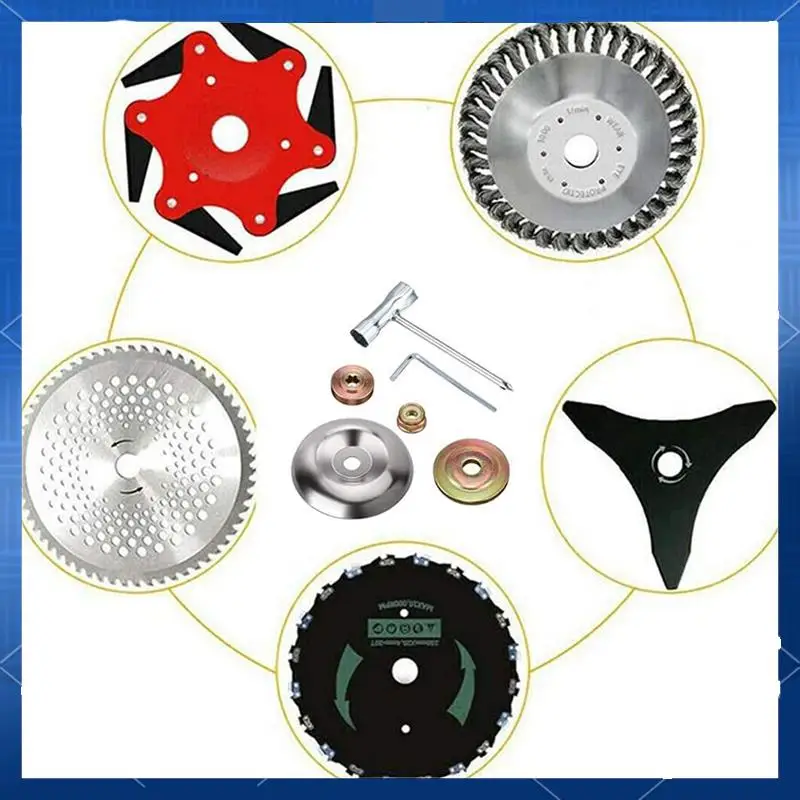 AA77 Weed Trimmer Adapter Kit For Straight Shaft String Trimmer Brush Cutter