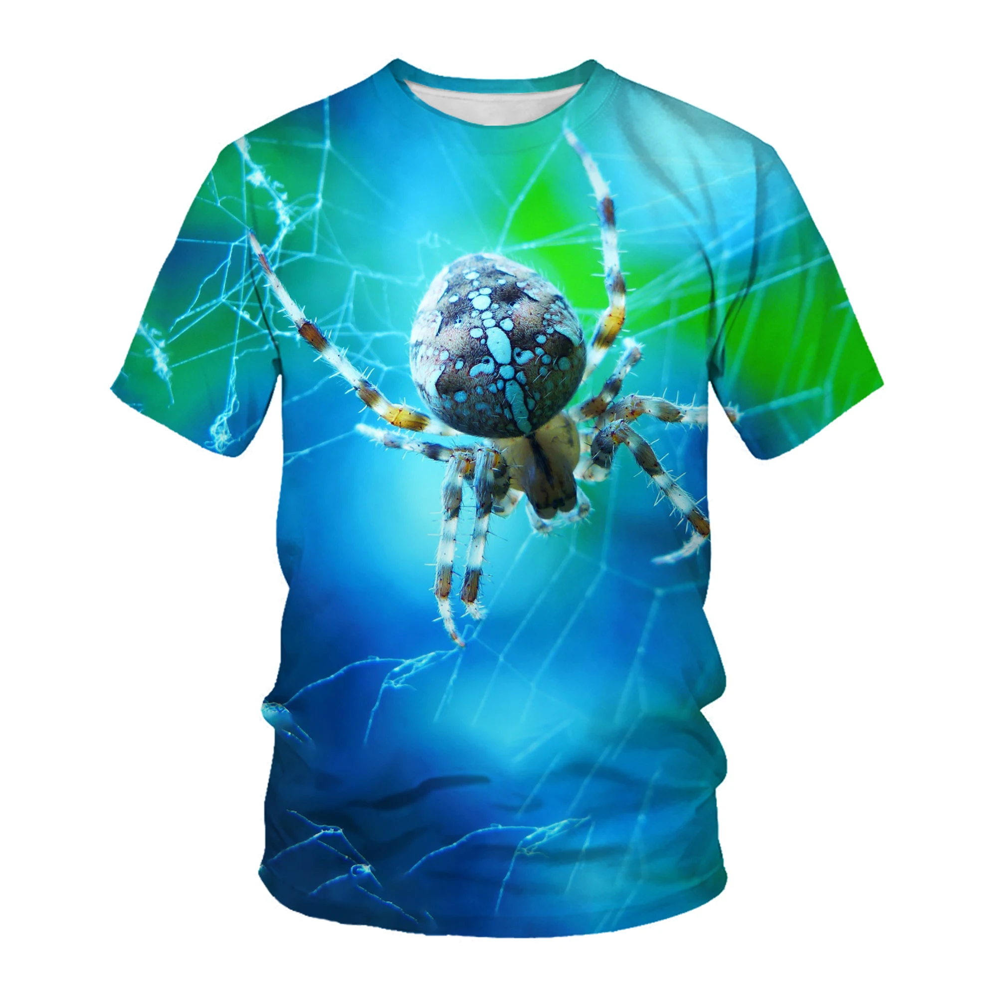 

Animal Insect Spider 3D Printed Harajuku T-shirt Fashion Hip Hop T Shirt Summer Men Casual Tee Tops Women Funny Clothing