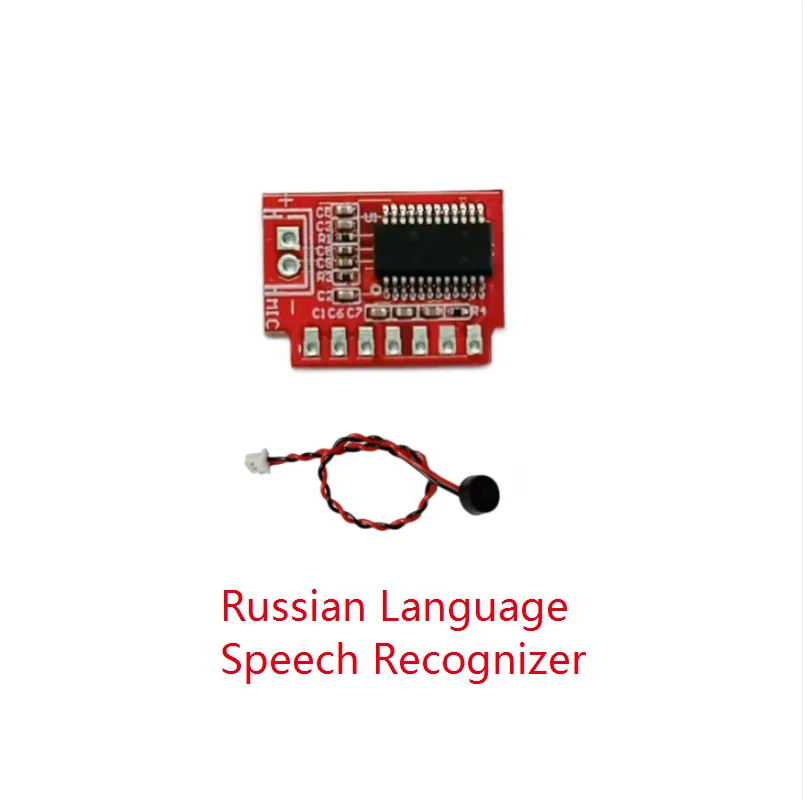 【Russian Language】Speech Recognition  Voice Recognition DD501 Module   Offline Voice Light Control PWM Output Модуль распознаван