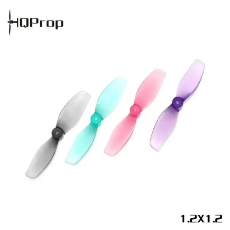 12 pasang HQ Ultralight Whoop Prop baling-baling 1,2x1, 2 31MM 12CW 12CCW poros 1mm RC Drone FPV