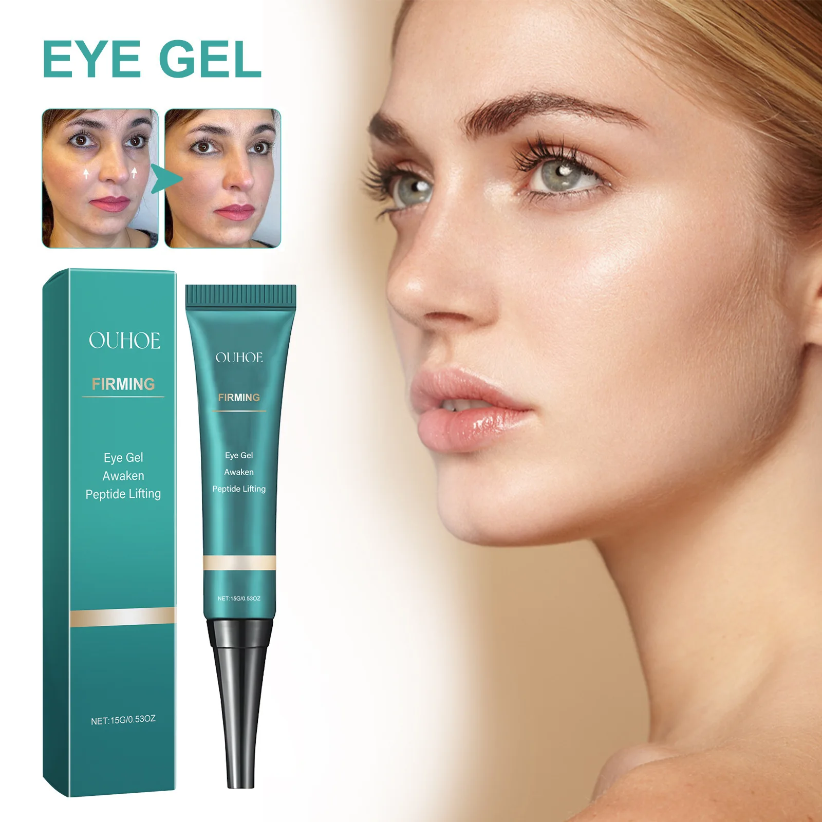 Instant Eye Bag Remover Niacinamide Anti-wrinkle Reduces Fine Lines Firms Skin Relieves Puffiness Brightens Eye Care