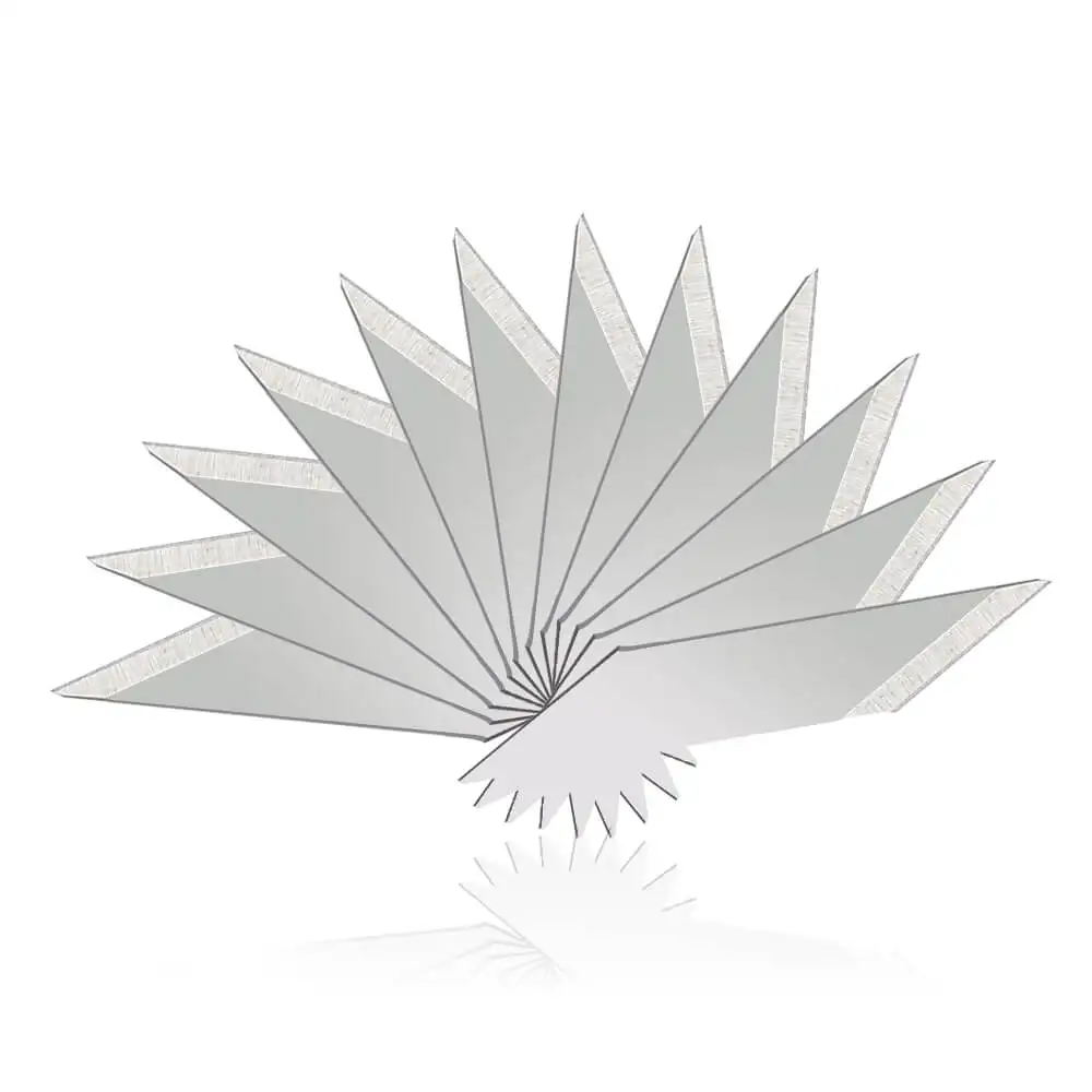 Hanboost 24PC Ultrasonic Cutter Blades Set - Replacement for C1 Cutter, High-Precision Sharp Durable Blades for DIY Projects
