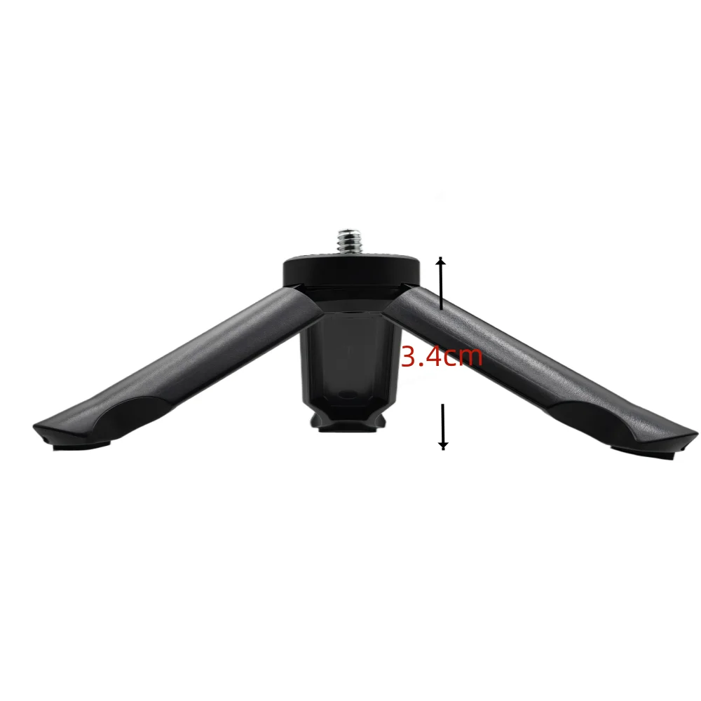 Portable Mini Tripod With 1/4'' Screw for Dji Action Camera For Gopro Hero 13 12 11 10 9 8 Dji Action 5 4 Camera Phone Gimbal view 3