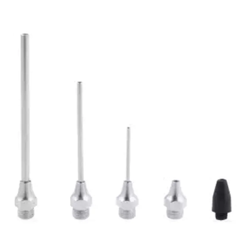 AT19-Air Blow Apparatus Accessory Kit Air Nozzle Blow Set 5Pc Zinc Alloy Connection Air Machine Compressor Blower
