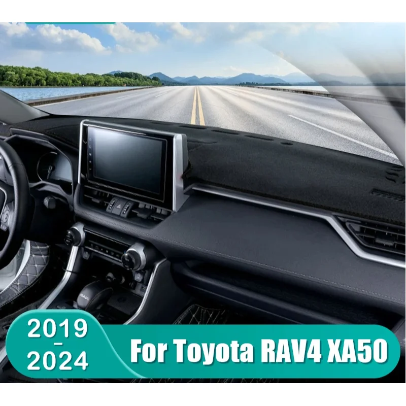 

Abaiwai для Toyota Rav4 Xa50 2019 2020 2021 2022 2023 2024 Rav 4 гибридный коврик для приборной панели автомобиля солнцезащитный козырек инструмент стол 3d детали