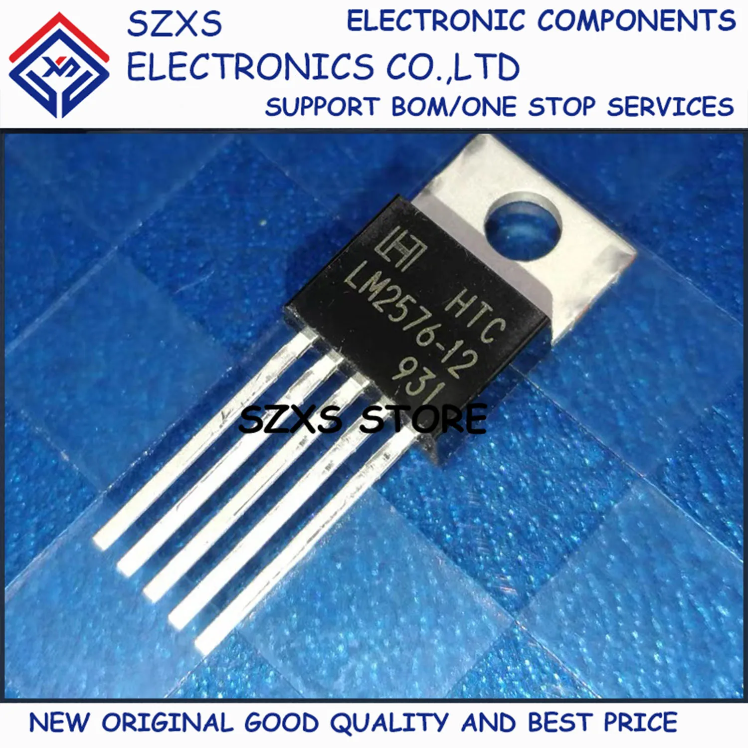 

New Original 10Pcs LM2576-5.0 LM2576T-5.0 LM2576-3.3 LM2576T-3.3 LM2576-12 LM2576T-12 TO-220 Step-Down Switching Regulator