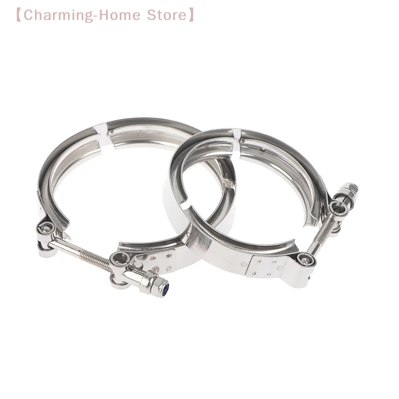 

【M】304 Stainless Steel 2-4 Inch Quick Release V Band Clamp Turbo Exhaust Pipe V-band Clamp V Clamp Clip