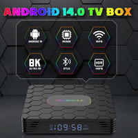 R69 MAX Smart TV Box Android 14 Quad-core 8K Ultra HD Support Netflix WIFI 6 Set-top box