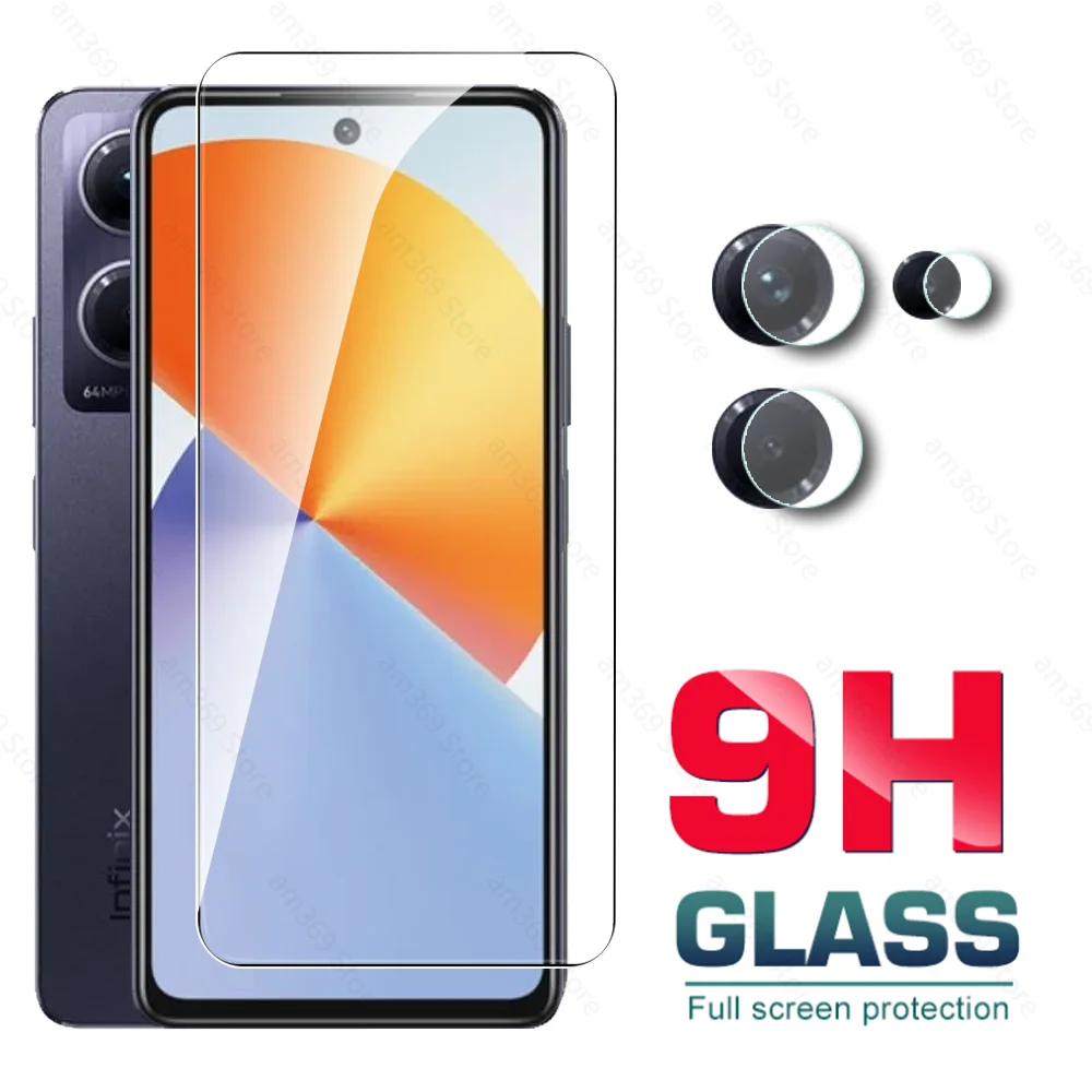 9H Glass For Infinix Note 30 Pro 30i 4G Tempered Glass Camera Film On Infinix Note30 5G 30Pro NFC InfinixNote30 Screen Protector