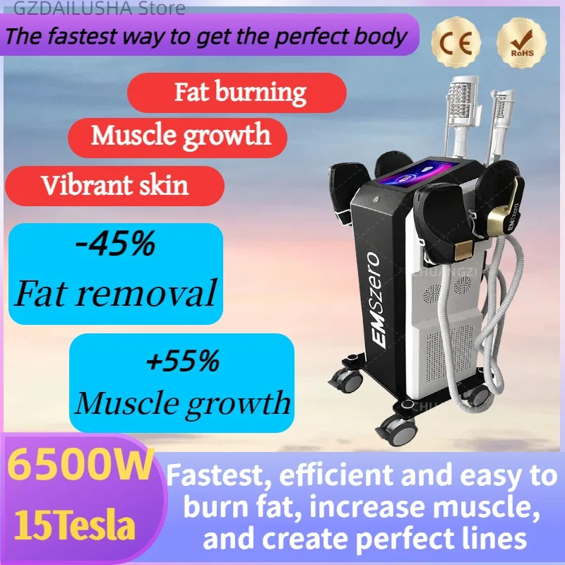 EMSzero 360 Degree Face & Body Slimming Beauty Equipment - Fat Reduction Inner Ball Roller for Muscle Massage & Weight Loss