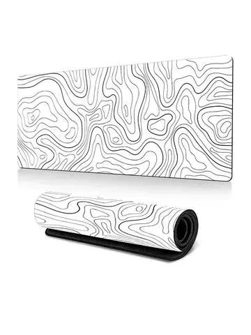 Extra Large Mouse Mat for Professional Gamers - Stitched Border Design, Anti-Slip Rubber Backing, Low Friction Surface Compatibl