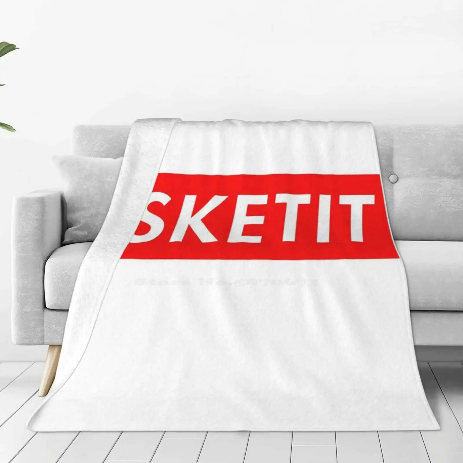 Esketit Meme Blanket Soft Warm Travel Portable Blanket Meme Funny Peep Esketit Christmas