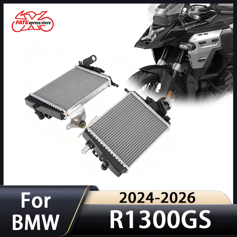Motorcycle Aluminium Engine Radiator Water Cooling Cooler For BMW R1300GS r1300 gs 2024 2025 2026