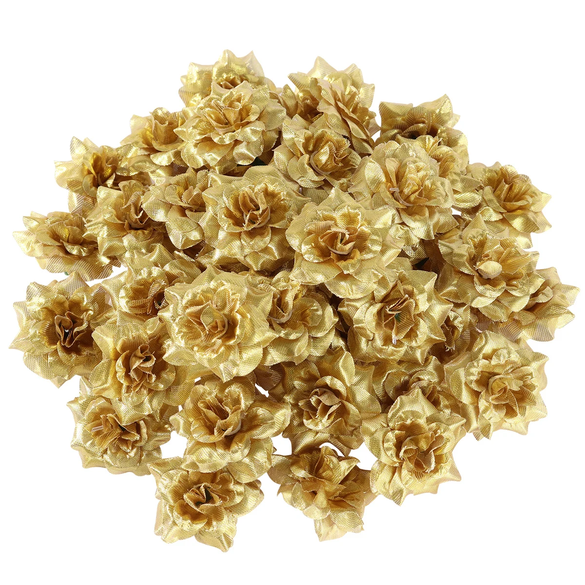 

50pcs Artificial Roses Lifelike Silk Flower Heads for Wedding Decoration Reusable Mini PetalsRose FlowersFlowers