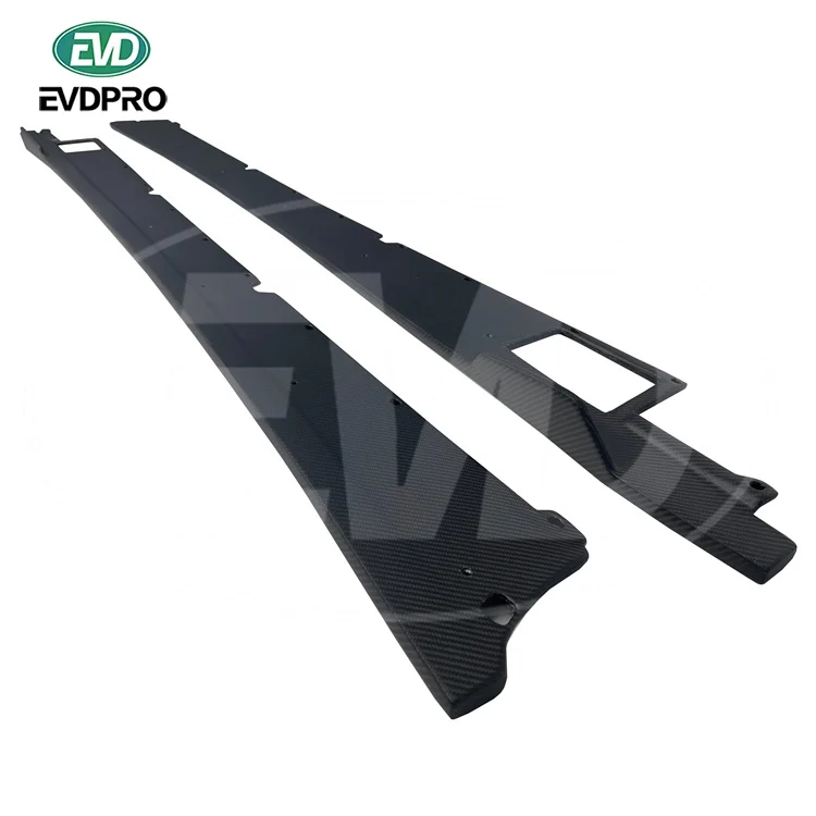 For Lamborghini Aventador Lp700-4 Lp720 Lp750 2011-2016 Lb Style Carbon Fiber Side Skirt