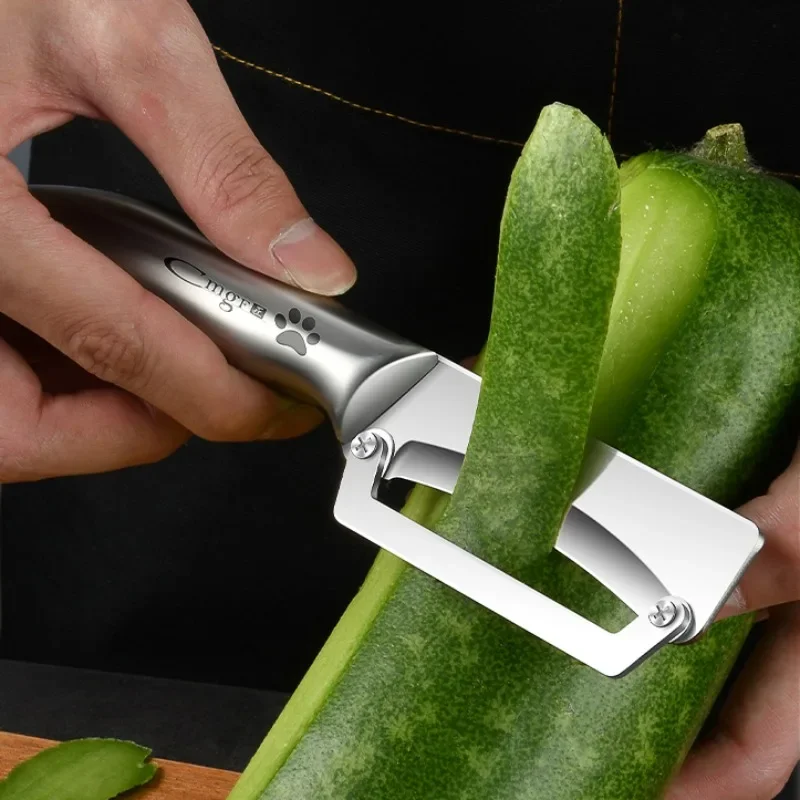 Fruit Paring Knife Pumpkin Asparagus Lettuce and Pineapple Peeler Household Kitchen Commercial Stainless Steel Cane Paring Knife