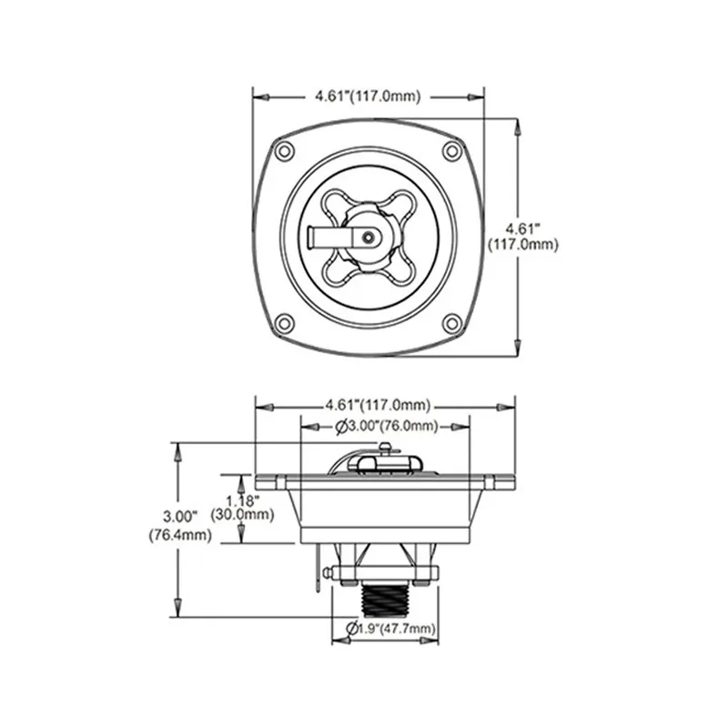 RV pressure relief water injection valve, liquid check valve, plastic black and white one-way water stop valve