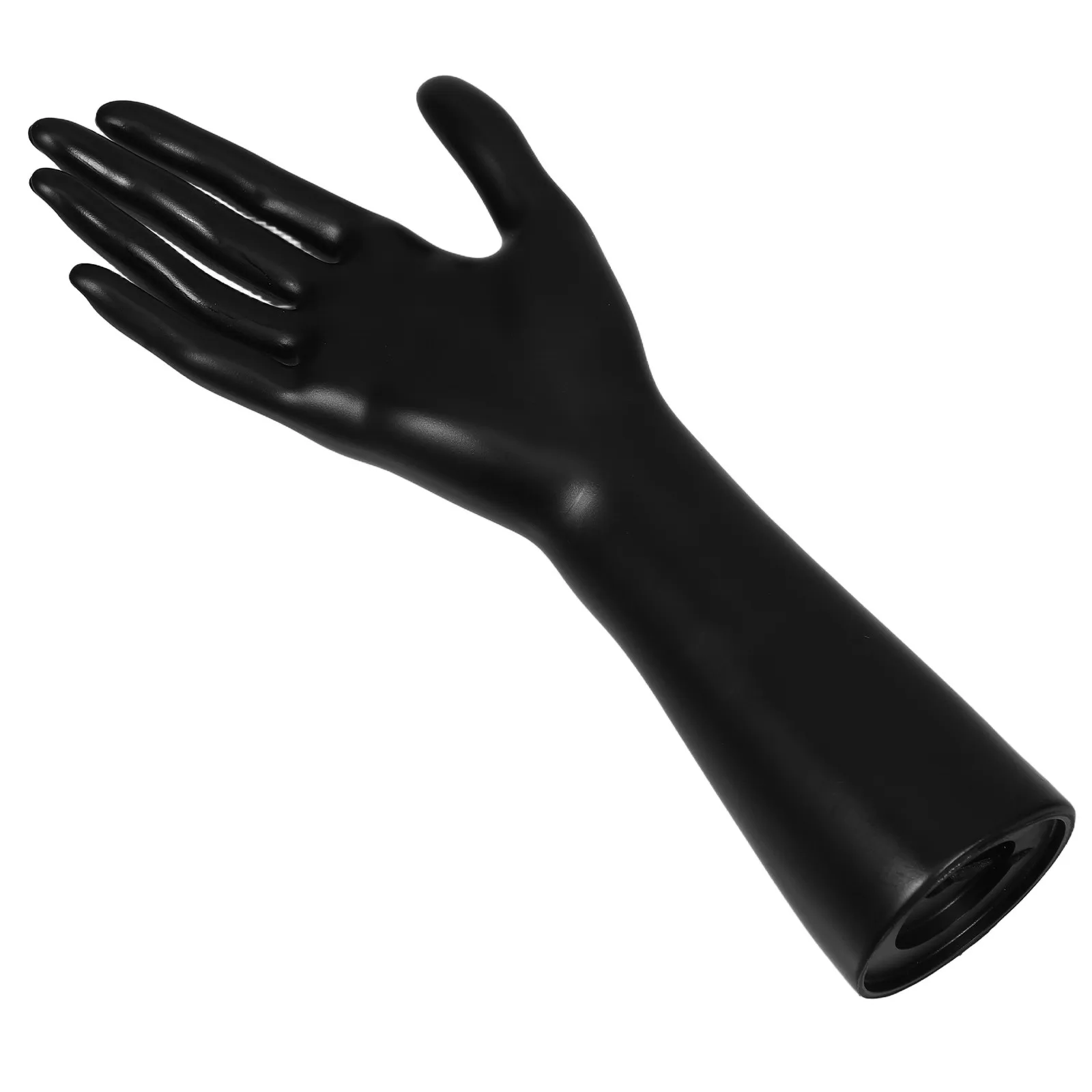 

Hand Mannequin Jewelry Display Stand Black Detailed Female Hand Shape for Rings Bracelets Watches Gloves Jewelry Holder